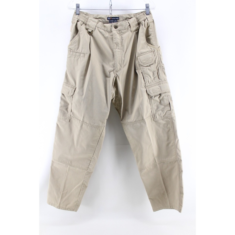 511 Tactical Series Mens Khaki Cargo Canvas Pants Flex-Tac RIPSTOP size W34 L30